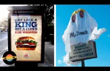 10 najlepszych działań Burger Kinga przeciwko McDonald's
