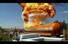 Wielki wybuch zbiornika z ropą
