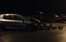 9 aut uszkodzonych na Binkowie