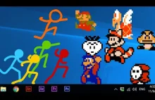 Animation vs. Super Mario Bros