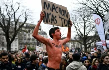 Ogromna fala protestów we Francji. "To strzał ostrzegawczy dla Macrona"