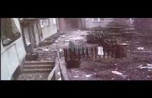 Wybuch gazu w kamienicy Warszawa - Nagranie z monitoringu! 26.01.2015