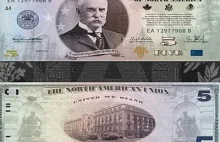 Projekt banknotów Amero.