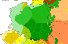 Języki i dialekty Europy Środkowo - Wschodniej [mapa]