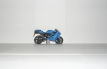 Motocykle i skuter z plasteliny