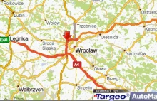Wrocław: wypadek na AOW. Jedna osoba nie żyje. Kierowca jechał pod prąd!