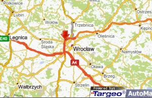 Wrocław: wypadek na AOW. Jedna osoba nie żyje. Kierowca jechał pod prąd!