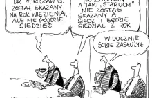 Sprawiedliwość III RP: doktor G. skazany, ale nie siedzi za to Staruch...