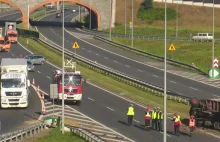 Śmiertelny wypadek na A4, pięciogodzinna blokada drogi