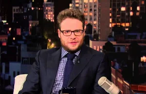 Seth Rogen i David Letterman rozmawiają o marihuanie