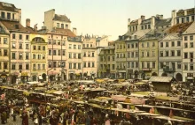 Kolorowa Warszawa z XIX wieku