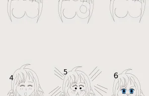 Rysowanie emocji manga/anime.