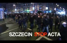 SZCZECIN przeciw ACTA - Tylu nas było 25.01.2012