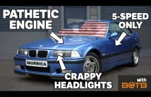 8 rzeczy na których amerykańscy nabywcy BMW M3 E36 zostali wydymani.