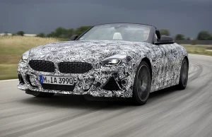 Nowe BMW Z4 ostatnie próby F- ilm z toru