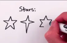 Dlaczego gwiazdy rysujemy w kształcie gwiazdy?