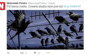 Samozaoranie tygodnika Lisa na Twitterze. Plagiat z NRD-owskiej propagandy.