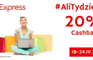 20% zwrotu za zakupy na AliExpress