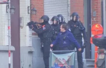 Antyterroryści na ulicach Brukseli. Odcięto część miasta