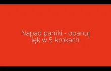 Napad paniki - jak opanować lęk w 5 krokach