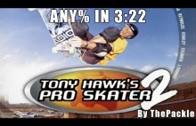 Tony Hawk's Pro Skater 2 ukończony w 3:22. Nowy rekord świata