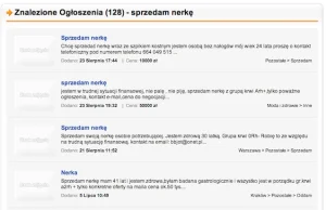 "Sprzedam nerkę, tylko poważne ogłoszenia", czyli o handlu organami