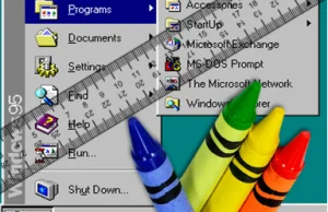 Jak powstawał interfejs użytkownika w Windows 95? - Piwnica_IT