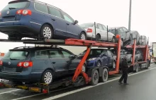 Magnes w kabinie „przyciągnął" inspektorów ITD do ciężarówki na autostradzie A2