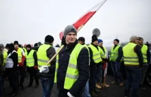 Zaczynają się protesty żołtych kamizelek w Polsce , blokada drogi...