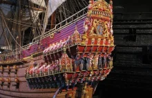 Okręt wojenny Vasa muzeum, Sztokholm Szwecja 4K