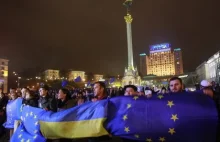 Zbuntowane ukraińskie miasto domaga się podpisania umowy stowarzyszeniowej z UE