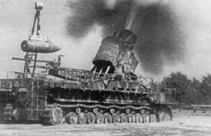 Karl - olbrzymi niemiecki moździerz ostrzeliwujący Warszawę