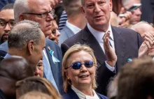 Hillary Sachs Clinton zemdlała dziś podczas uroczystości upamiętniającej 9/11