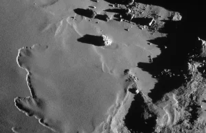 Nowe zdjecia powierzchni komety - misja Rosetta