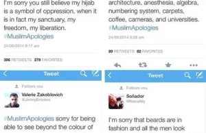 Kampania #MuslimApologies, czyli muzułmańska bezczelność.