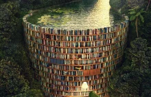 Jacek Yerka - "Bibliotama"