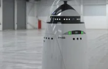 Pobito robota patrolującego parking