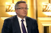 Bronisław Komorowski w "Faktach po Faktach" 12.05.2015