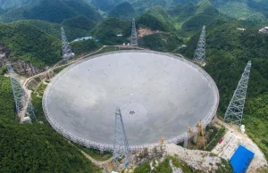 Największy radioteleskop na świecie prowadzi już swoje obserwacje