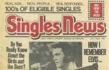 Inny świat ogłoszeń matrymonialnych z lat 70 –przed Tinderem było "Singles News"
