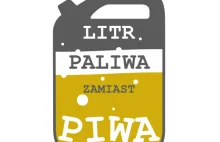 Litr paliwa zamiast piwa