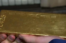 Ile waży/kosztuje sztabka złota?