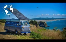 This is a Fully Solar Powered Electric VW Bus