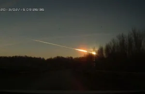 Wybuch meteorytu nad Syberią [wideo]