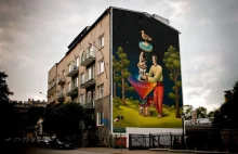 piękny mural w...Lublinie