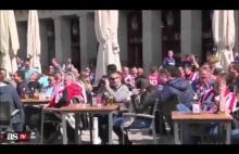 Fani PSV Eindhoven poniżają żebrzących w Madrycie