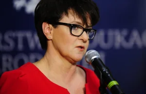 Min. Edukacji Joanna Kluzik-Rostkowska wysyła swoje dzieci do prywatnej szkoły