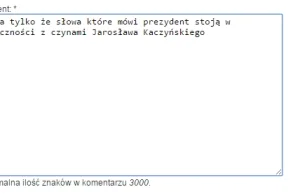 Niezależna nie dopuszcza do pojawiania się niektórych komentarzy