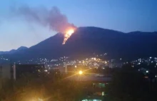 Polscy turyści w Czarnogórze wzniecają pożar by pokazać gdzie są