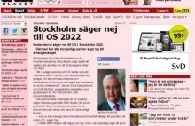 Szwedzi wycofują Sztokholm z walki o ZIO w 2022. Nie stać ich...